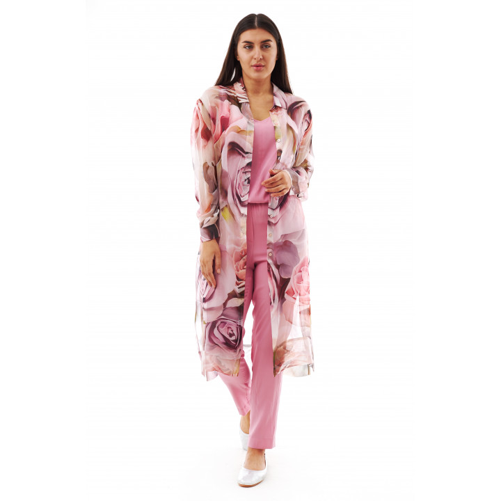Blouse "Gliciniya" powdery color