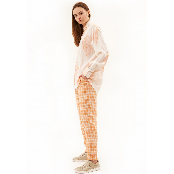 Trousers "Djad" in a cage