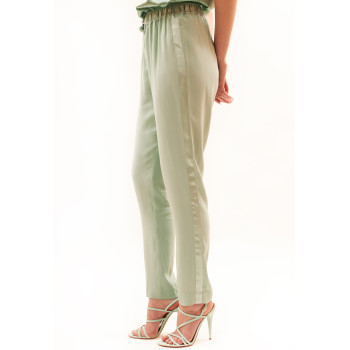 Pants made of natural silk