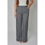 Trousers "Audrey" beige striped color