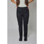 Trousers "Rose-3" dark blue color with stripes