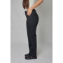 Trousers "Rose-3" dark blue color with stripes