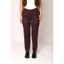 Trousers "Valentina" red color with stripes