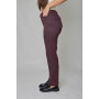 Trousers "Valentina" red color with stripes