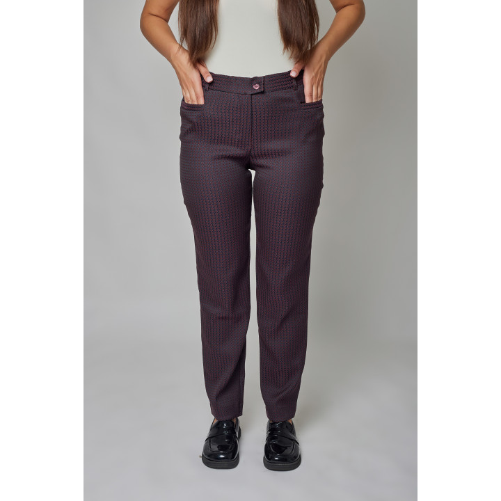 Trousers "Valentina" colored