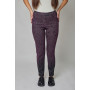 Trousers "Valentina" red color with stripes
