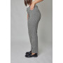Trousers "Valentina" red color with stripes