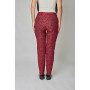 Trousers "Valentina" black and white color