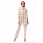 Trousers "Rose" smoky-rose color