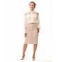 Skirt "Aida" beige color