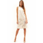 Dress "Ebil-4" milky color