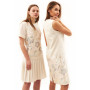 Dress "Ebil-4" milky color