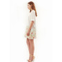 Dress "Ebil-5" milky color