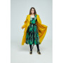 Dress "Valerie" emerald color