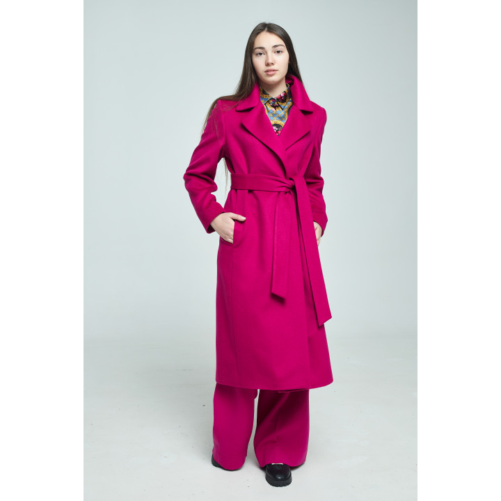 Coat «Medina» fuchsia color