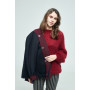 Jacket "Cabri" burgundy color