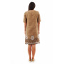 Dress "Cuddy" beige color