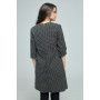 Dress "Abbil-7" dark blue color
