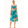 Sundress "Inessa" turquoise color