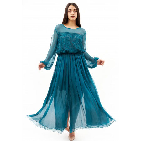 Dress "Hilary" navy blue color