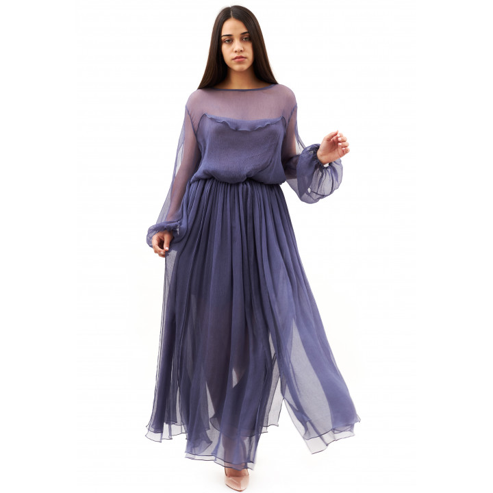 Dress "Hilary" purple color