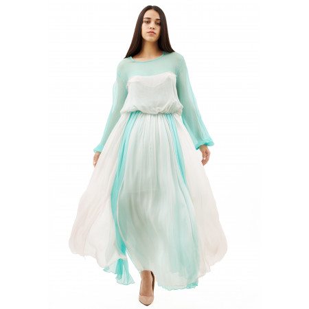 Dress "Hilary" mint color