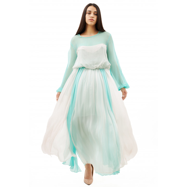 Dress "Hilary" mint color