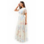 Dress "Victoria" milky color