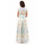 Dress "Victoria" milky color