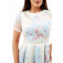 Dress "Victoria" milky color