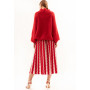 Knitted sweater from royal mohair