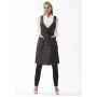 Dress "Eveline" black color with peas