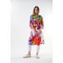Blouse "Gliciniya" floral print
