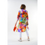 Blouse "Gliciniya" floral print