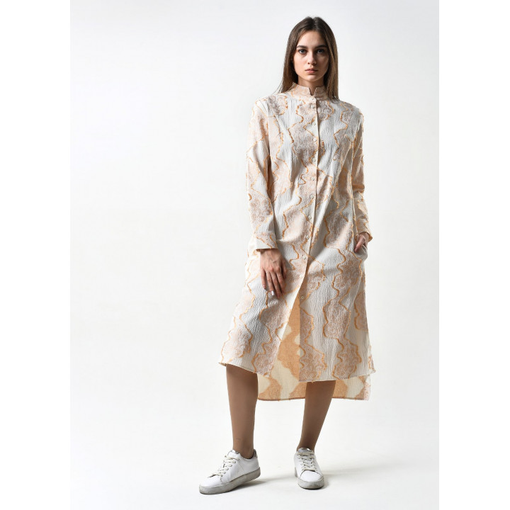 Blouse "Kitty" ivory color