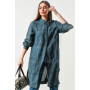 Shirt "Louise" aqua color