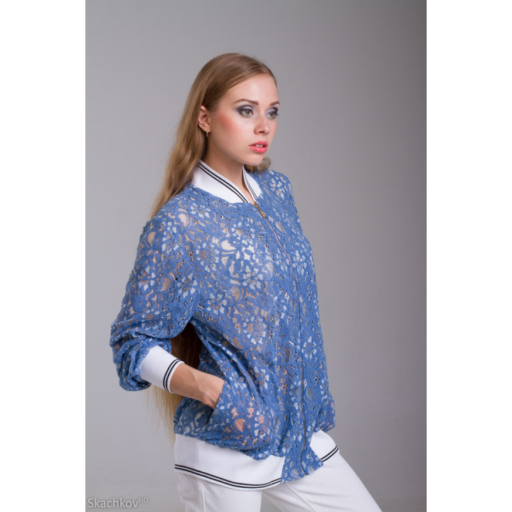 Bomber "Sport" blue color