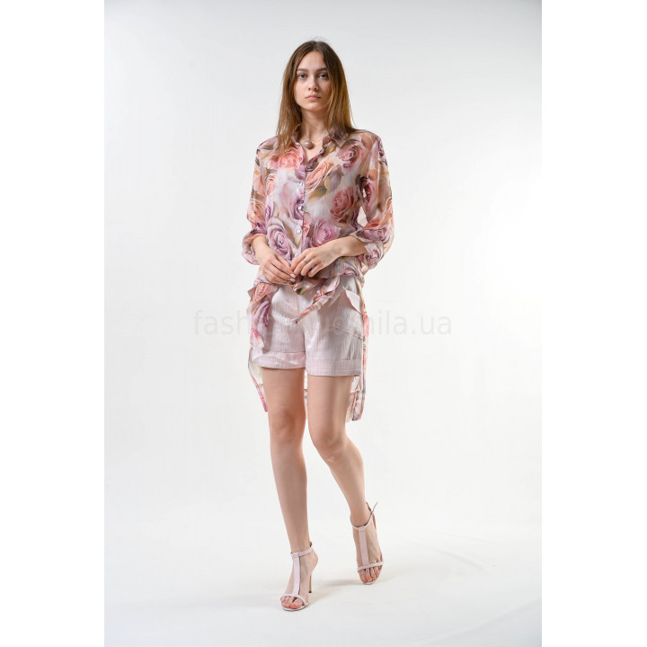 Shorts "Turin" powdery color