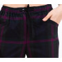 Trousers "Djad-4" black in a cage