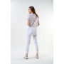 Trousers "Valentina" white color