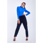 Trousers "Djad" black color with stripes