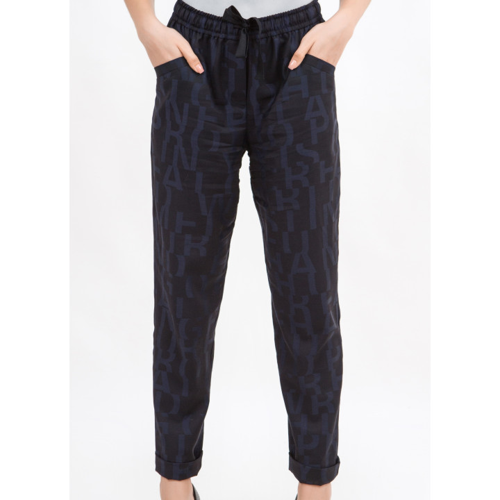 Trousers "Djad" dark blue color