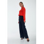 Trousers "Audrey" black striped color
