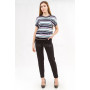 T-shirt "Doris-1" colored stripes