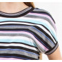 T-shirt "Doris-1" colored stripes