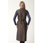 Vest "Maria" with printed jacquard