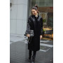 Coat "Vilma" black color