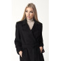 Coat "Medina" black color