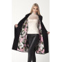 Coat "Medina" black color