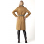 Coat "Medina" coffee color